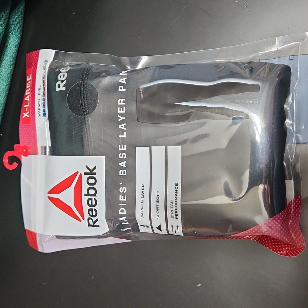 NEW Reebok Base Layer pant XL